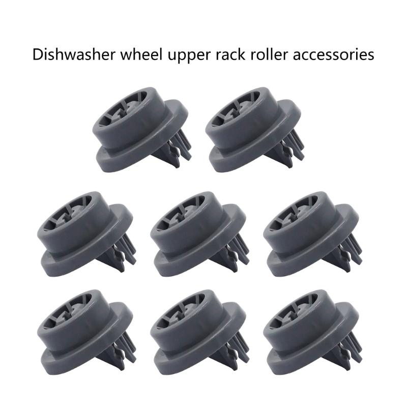 Dishwasher Rack Wheels Assembly Dishwasher Wheels Lower Racks Plastic Dishwasher Assembly Suitable for Multiple Models