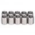 10Pcs Insert Nut Thread Repair Sleeve Threaded Bushing Screw Reducing Conversion Tool Conversion Screw Nut