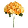 Artificial Hydrangea Flower Bouquet with 5 Heads Realistic Silk Floral Arrangement for Home Decoration Wedding Centerpiece or Craft Projects