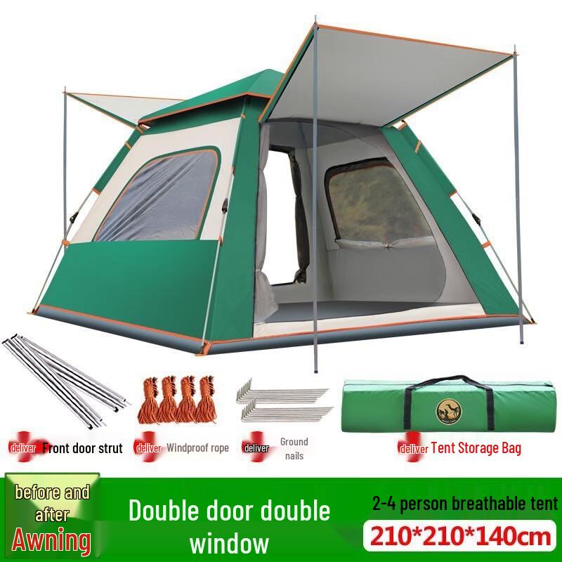 OLOMM Automatic Waterproof Outdoor Camping Tent