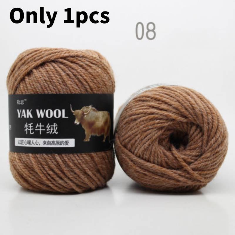 Wolle zum Stricken Handgefertigte Schals Warme Mützen Beanies Bastelbedarf