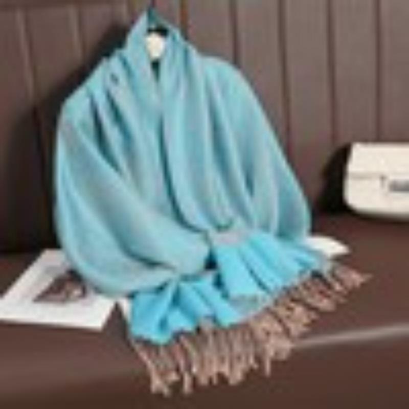 Luxury Brand Light Luxury Shawl Women'S Wrap Scarf Design Jacquard High-End Imitation Cashmere