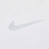 Nike Men's White Solid Color Embroidered Logo Basic Short-Sleeve T-Shirt