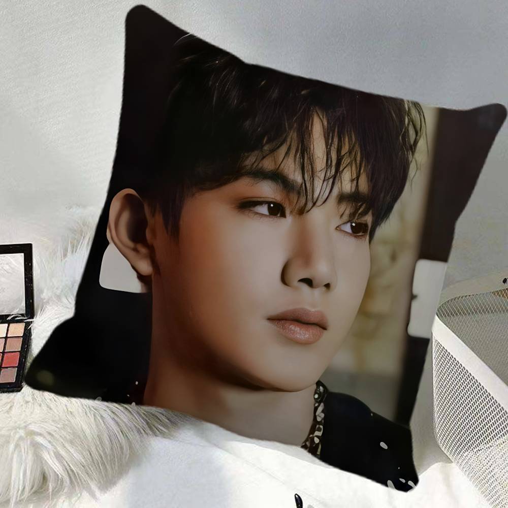 Kim Jun Kyu Treasure Pillow Case Square Pillow Bedroom Sofa Leisure Comfort Cushion Car Home Decoration