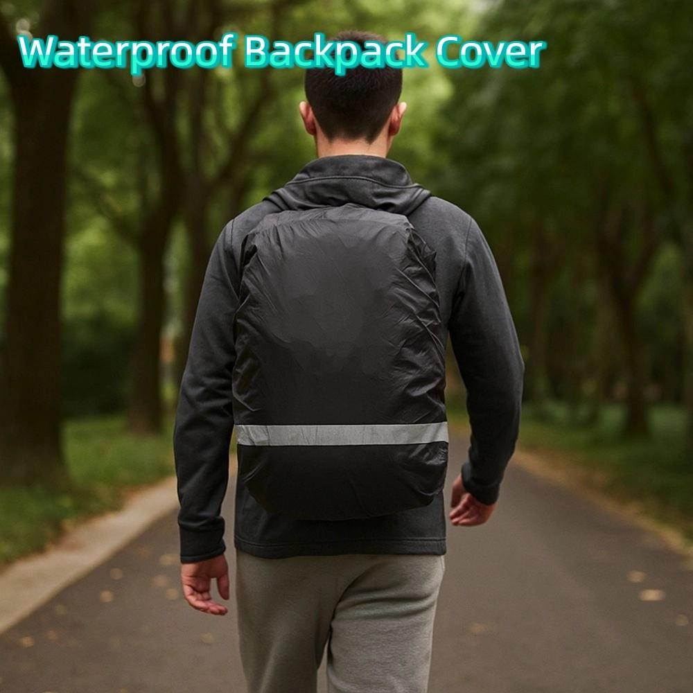 Oxford Cloth Reflective Rain Cover Adjustable Hiking Rain Cover Backpack Rain Cover Travel