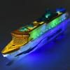 Electric Ocean Liner Cruise Ship Toy Flashing Musical Kids Educational Model