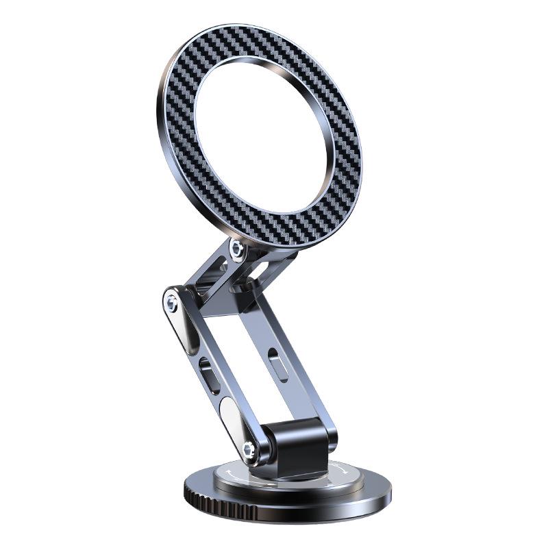 Aluminum Alloy Magnetic Car Phone Holder for Dashboard and Navigation