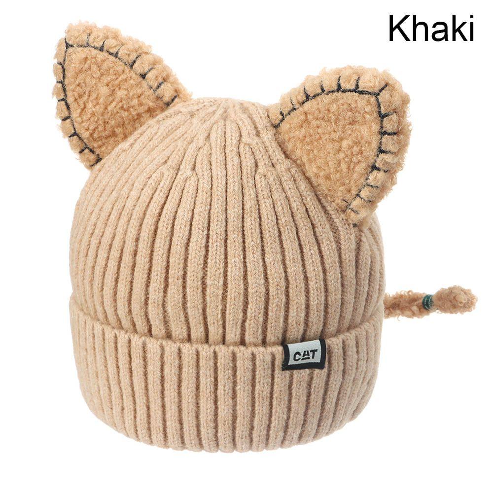 Winter Warm Cute Beanies Hat Bear Ears 