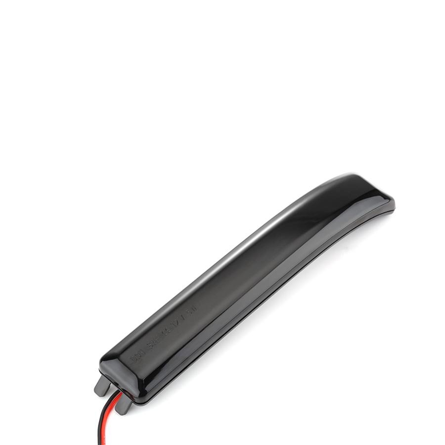 2Pcs LED Side Mirror Light Turn Signal Smoke Lens Reflector For Ford 09-14 F150