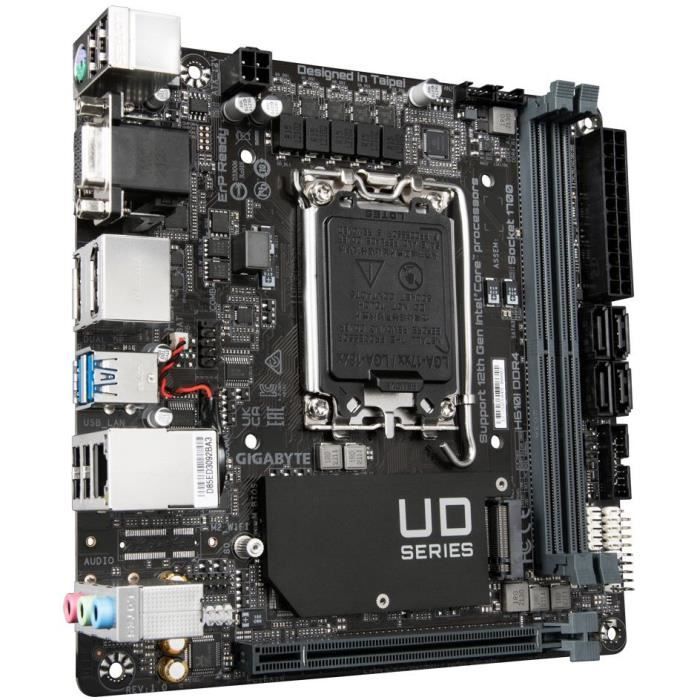Carte mère - GIGABYTE - H610I DDR4