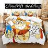 Sundrop FNAF Bedding Set Single Twin Full Queen King Size Bed Set Aldult Boy Bedroom Duvetcover Sets 3D Print Game Bed Sheet Set