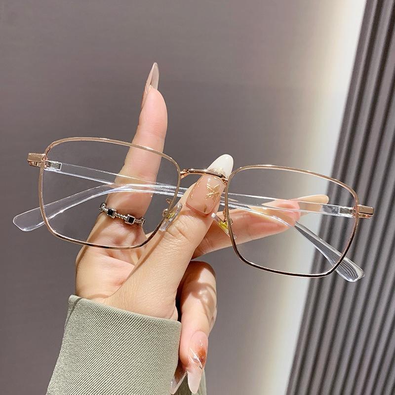 

Ultra Light Wood Grain Series Reading Glasses for Middle-aged and Elderly, High-definition Anti Blue Light Presbyopia Glasses +250 розового золота