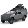 Infinium Die-cast 1:32 Cyber Truck Alloy Pull-back Model Car, A Black