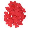 100Pcs Wooden Hearts Blank Glossy Surface Durable Eco Friendly Wide Application Wooden Tags for DIY Gifts Craft
