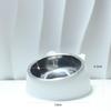Popular Slanted Stainless Steel Pet Bowl - Detachable, Washable, Anti-Spill Design for Cats & Dogs.