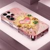 Golden heart Madam pink  Glass  PhoneCase for Samsung Galaxy S26 S25 S24 S23 S22 S21 FE Ultra Plus Dropresistant Female