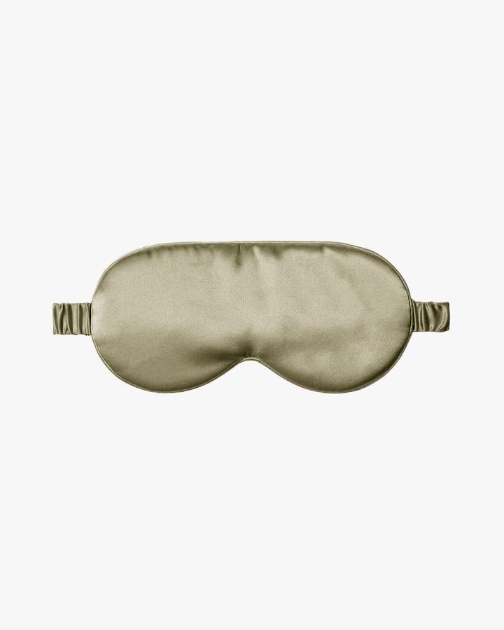 Dream Silk Yumeno Silk Eye and Scrunchie 19 Momme 6A Natural Popular for Long Includes Prevents Coffee Nightcap, Mask, 3-Piece Set, Washable, Silk,