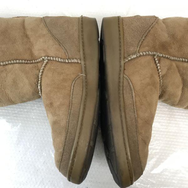 Minnetonka Warm Mouton Boots 7 24.0 Brown(USED)