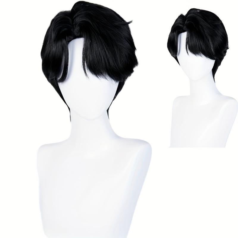 Damen- & Unisex Anime Cosplay Perücke - Langer lockerer geflochtener Zopf mit vorgeformtem Kunsthaar für K-Pop Kostüme, Manga Conventions