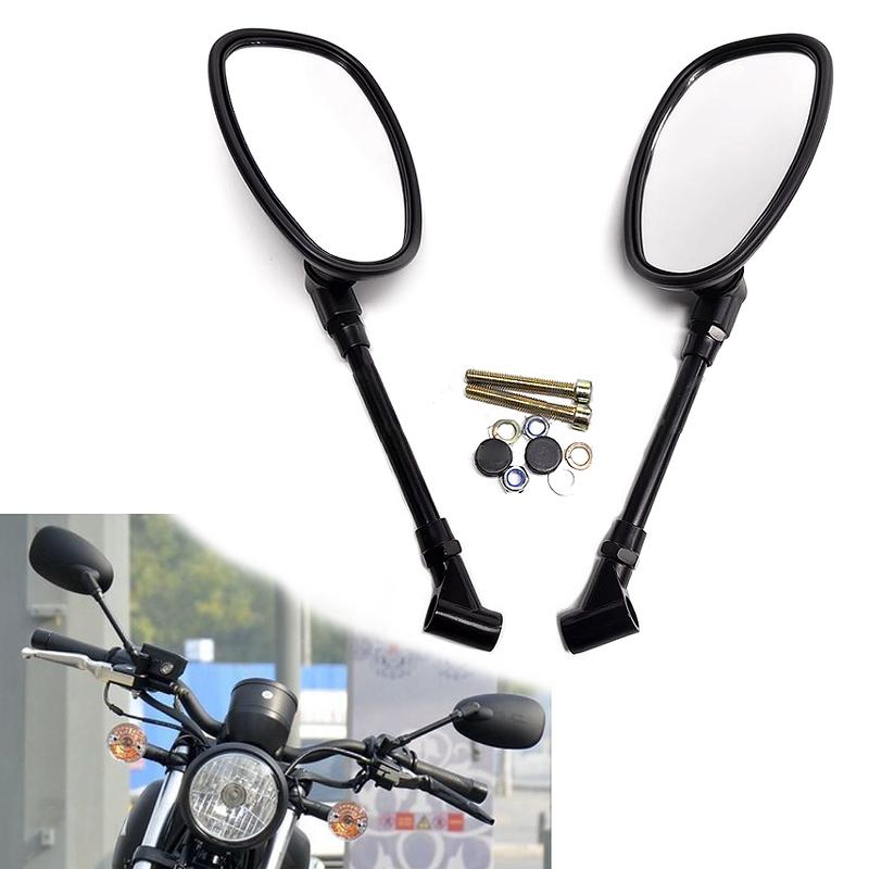 Motorcycle Rearview Mirror Left Right Side For KEEWAY K Light 125 K Light 202 Side Mirrors