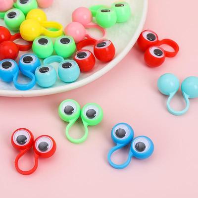 Cross-Border Halloween Prank Toy: Funny Big Eye Ring