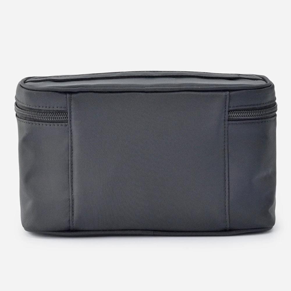 Handheld Women's Makeup Bag Black Men's Toiletry Bag Portable Cosmetics Bag Women/Men