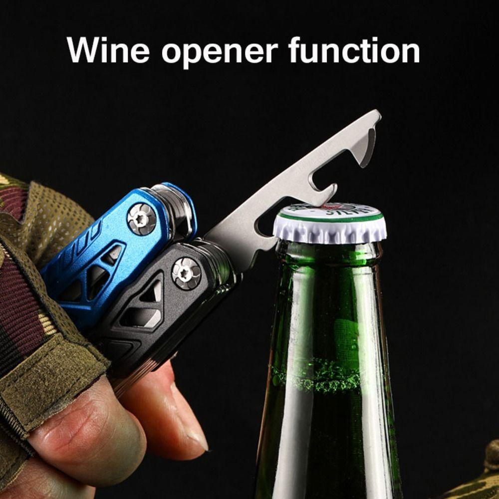 Universal Hammer 14 in 1 Multitool Fold Integrated Adjustable Wrench Pliers Device Multifunctional Tool Outdoor