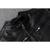 Chinese Size Men Leather Jacket Genine Cowhide Leather Motorcycle Style Cow Jackets for Men Autumn