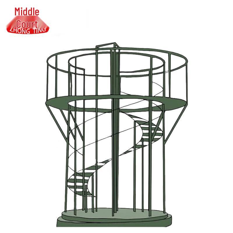 Swaying Horizontal Ladder Obstacle Trainer