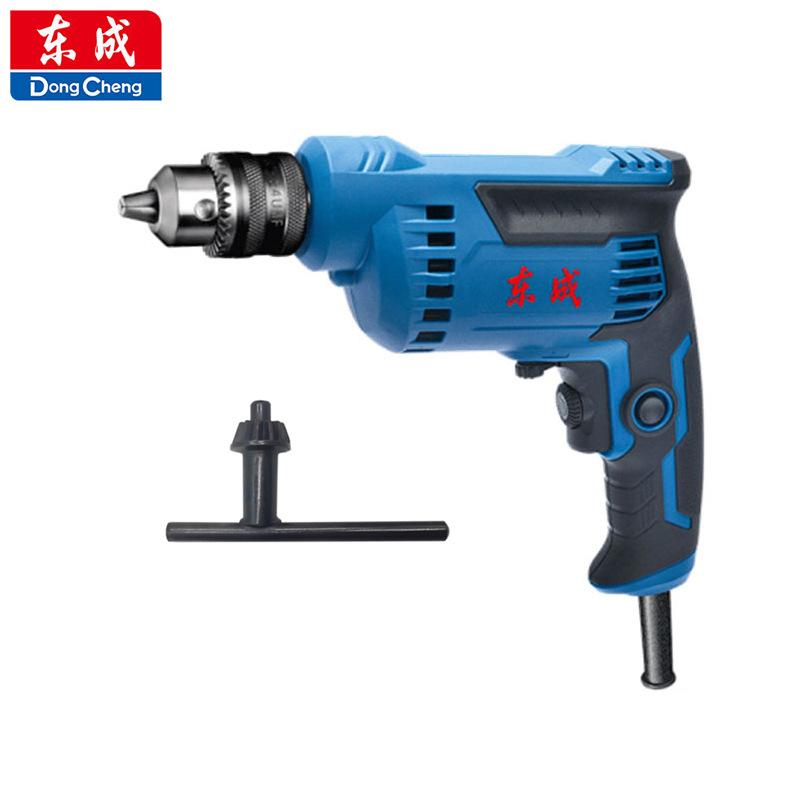 DongCheng Hand Drill J1Z-FF05-10B Pistol Drill 600W Forward and Reverse Adjustable Speed Power Tool