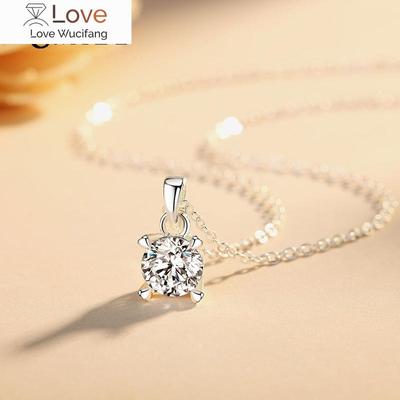 Brands Zirconia Necklace Pendants Long Best Friends Gifts for Women Korean Fashion Kids Jewelry