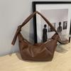 Dumpling Minimalist Modern Bag In Black White And Brown Perfect For Outfits Casual