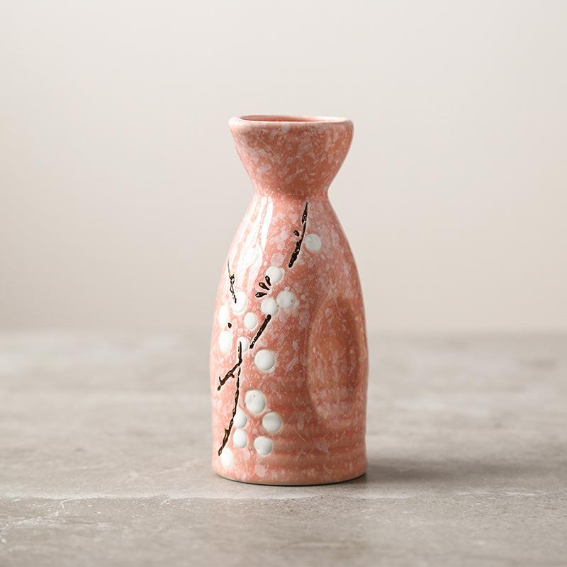 Japanese Ceramic Sake Pot Cups Set Household Restaurant Creative Hand-painted Wine Pot Bar Wine Set Flagon Gift 2025 New