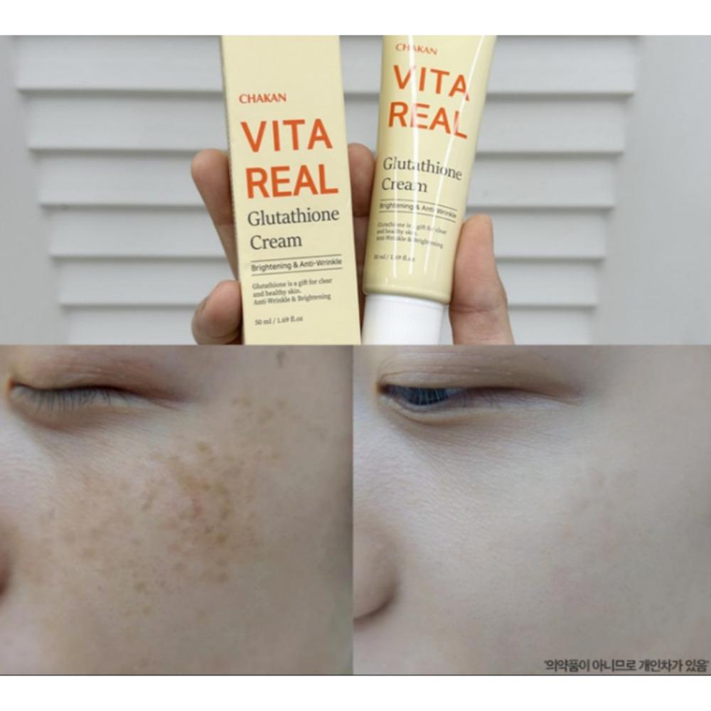 [CHAKAN] Vita Real Glutathione Cream 50ml / Brightening & Anti-wrinkle