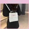 2023 New British Style Fashion Casual Embroidered Handbag Women's Shoulder Bag Soft Pu Material
