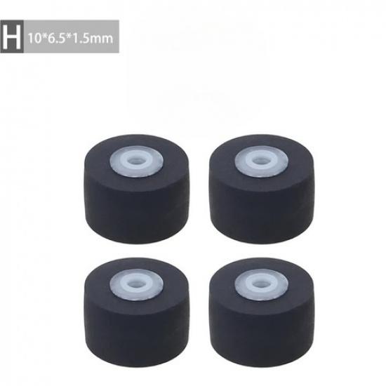 4PC/Set Tape Recorder Pinch Roller for Sony Akai Pioneer Cassette Pulley Player