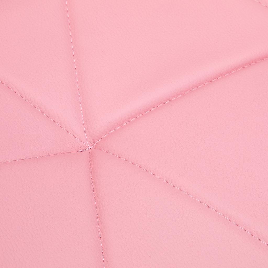 Cosmetic Stool Qs-06G Gold Pink