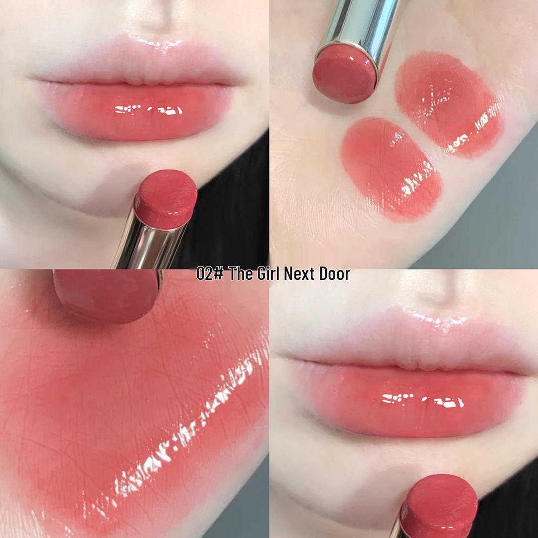 

Gegebear Hydrating & Long-Lasting Lip Gloss: Silky, Whitening, Pigmented Mirror Finish for Women