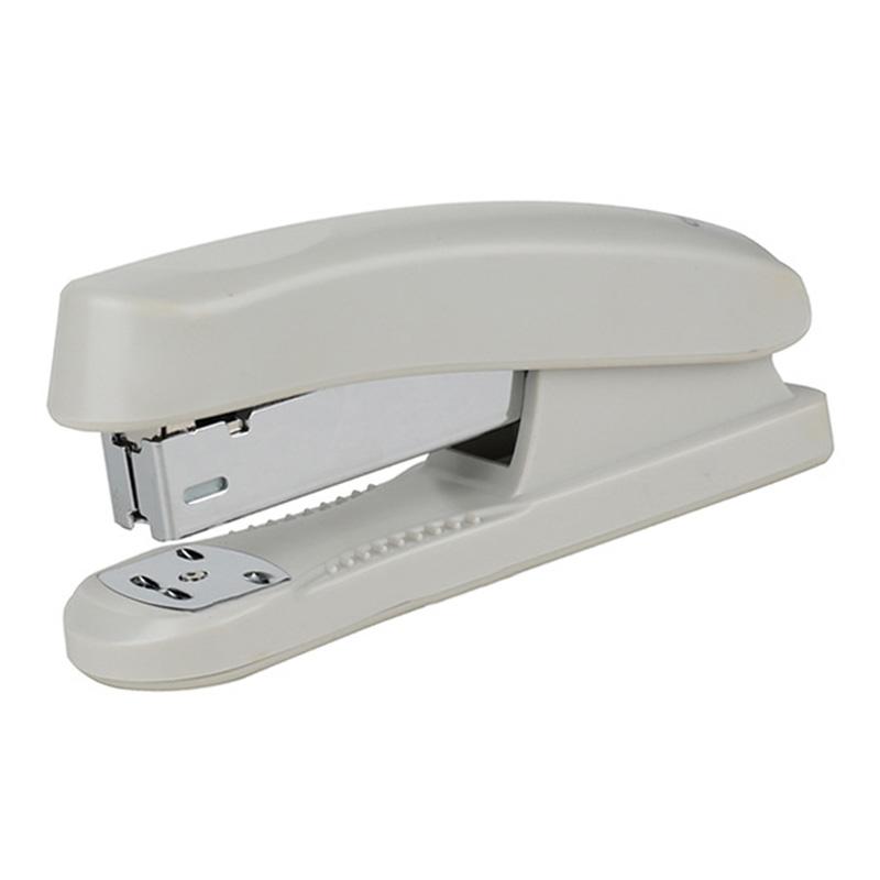Office Stapler Effortless Ergonomic Reliable Desktop Stapler Metal Stapler for 24 6 Staple for Schools White