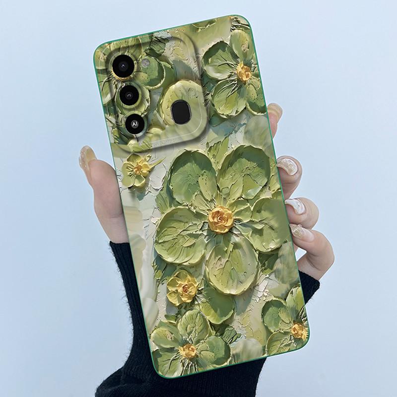 For Tecno Spark 8C Phone Case KG5k KG5j Cute Panda Girls Cats Liquid Silicone Back Cover For Tecno Spark Go 2022 Spark8C Funda