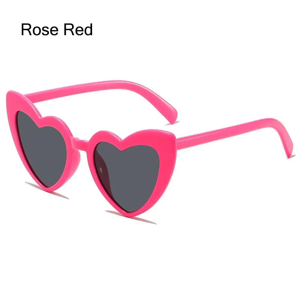 1Pc Retro Love Heart Shaped Sunglasses For Women Fashion Love Heart Sunglasses Uv400 Protection Eyewear Goggle