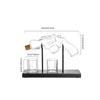 Gun Whiskey Decanter Sets With 2 Bullet Glasses Personalized Liquor Dispenser Liquor Scotch Bourbon Vodka Best Gifts for Dad