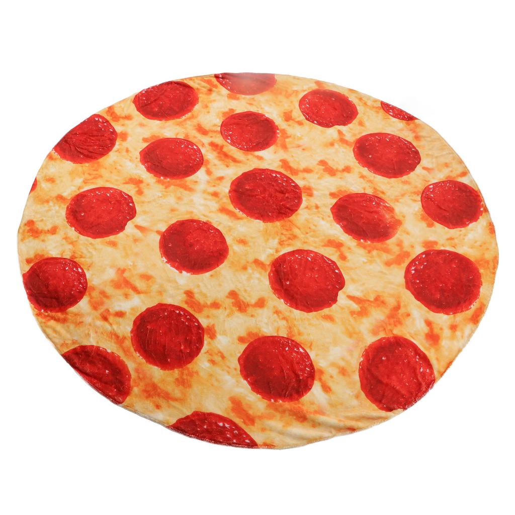 Pizza Blanket for Adults and Kids Soft Flannel Throw Blanket Comfortable Vivid Funny Food Throw for