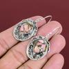 Copper Pink Opal Earring Vintage Gemstone Earrings Unique Jewelry 925 Sterling Silver Earring Dainty Earrings Handmade Jewelry Gifts For Her