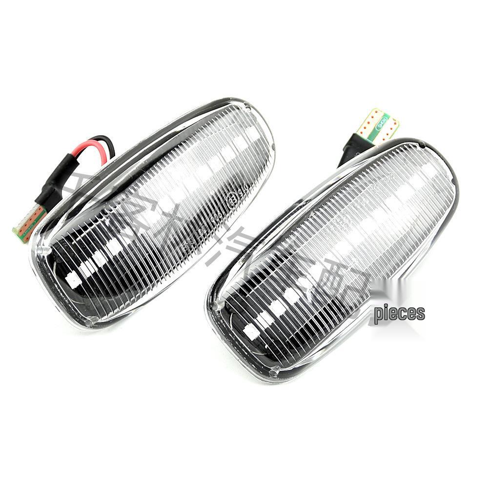 Yellow Flowing Side Turn Signal Lights for Mercedes-Benz W210 W202 W208 R170 W638