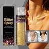 Spray Glitter Multiuso per Capelli e Corpo Scintillio a Lunga Tenuta Nebbia Fine Glitter Make-up Flacone da 10ML Applicazione Facile Formula Sicura