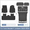 Floor Mats for Tesla Model Y Juniper 2026 2025 Right Hand Drive Floor Mats Cargo Liner Trunk Mat for Model Y Juniper Accessories