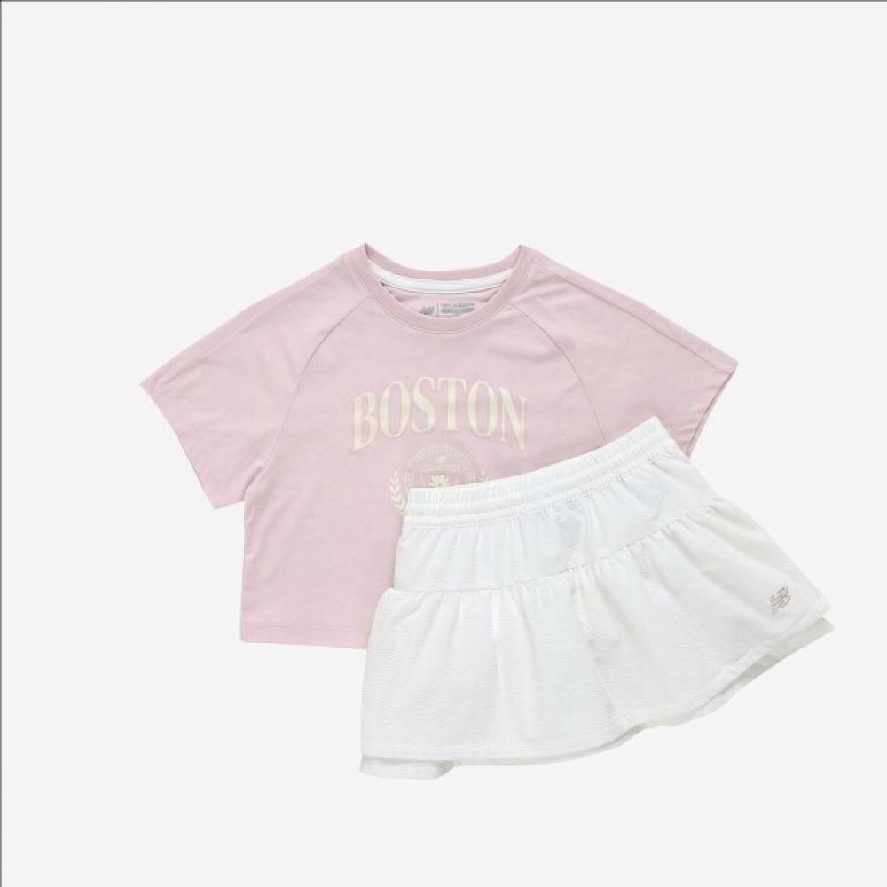 

New Balance Kids Nbgc Girls Cancan Skirt Setup Nk9yf2822g 25 (25)Pink/100