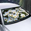 Daisies Car SunShade Car Sunshade, Front Windshield Protector, Foldable UV Resistant Sunshade Cover, Car Accessories