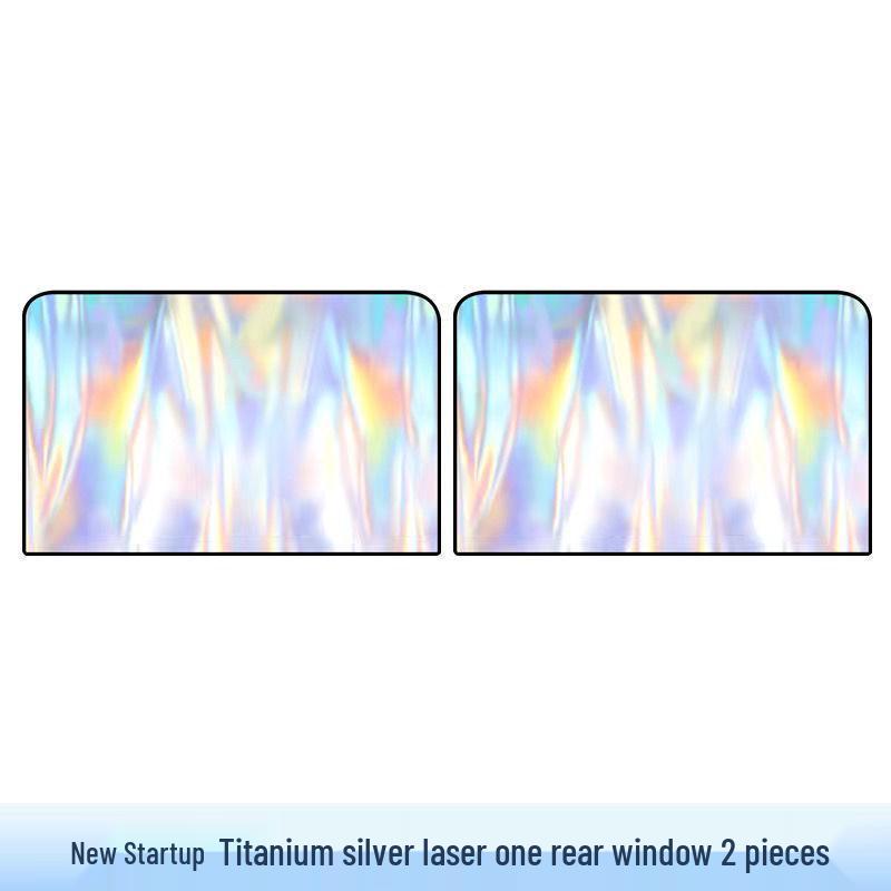 Yulan Car Sunshade Panel - Heat Insulation & Light Blocking Curtain for Front Windshield